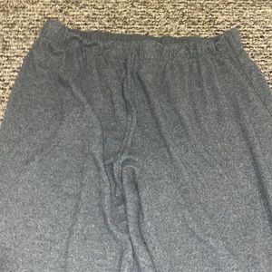 Plain gray cozy joggers